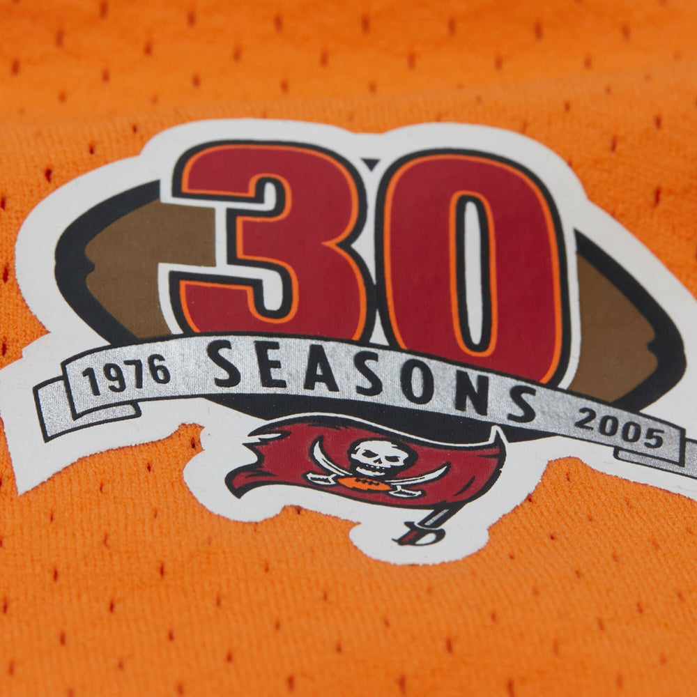 Warren Sapp Tampa Bay Buccaneers Retired Player Name & Number Mesh Top - Orange - Mitchell & Ness