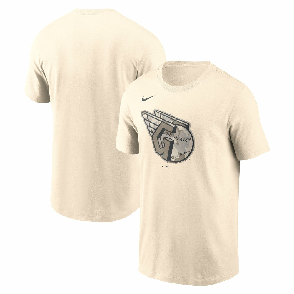 Cleveland Guardians Nike Camo Logo T-Shirt for sale
