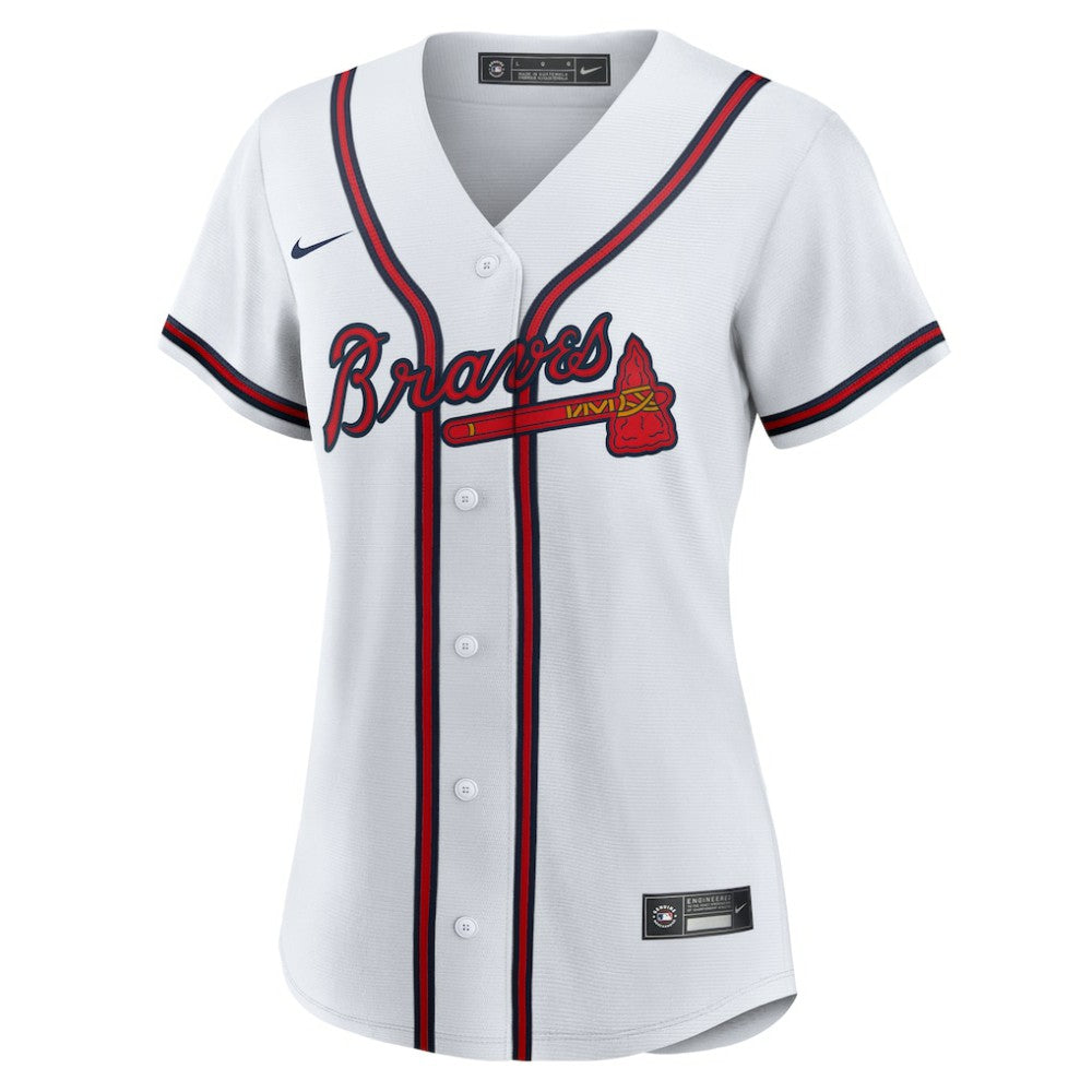 Ozzie Albies Atlanta Braves Nike Women's Home Replica Jersey Online