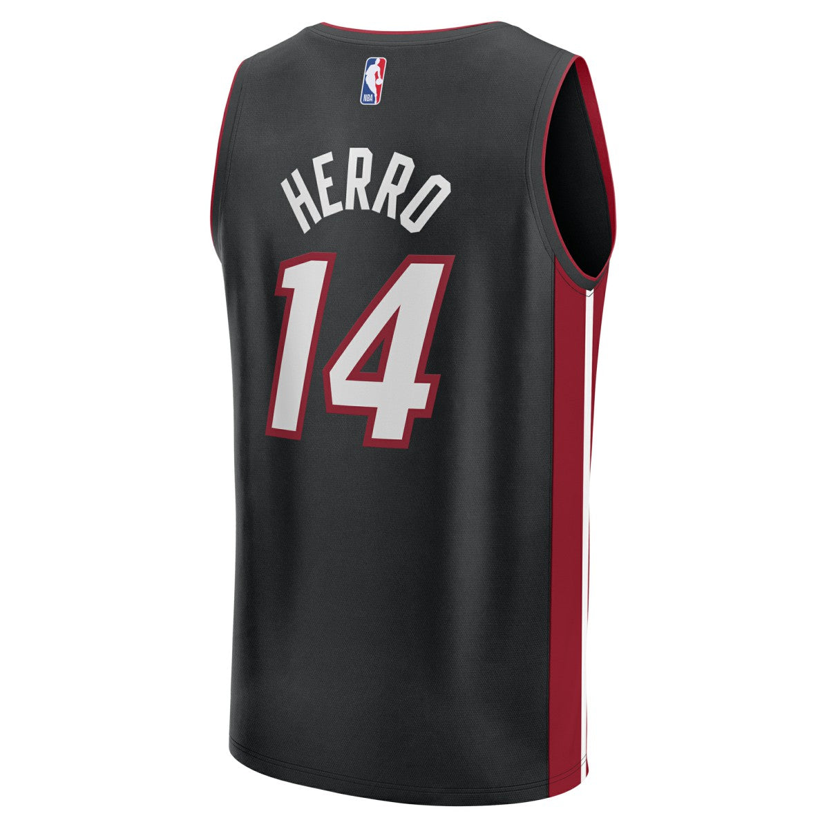 Fanatics Tyler Herro Miami Heat Fast Break Replica Player Jersey Black Icon Edition