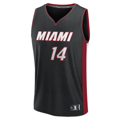 Fanatics Tyler Herro Miami Heat Youth Fast Break Replica Player Jersey Black Icon Edition