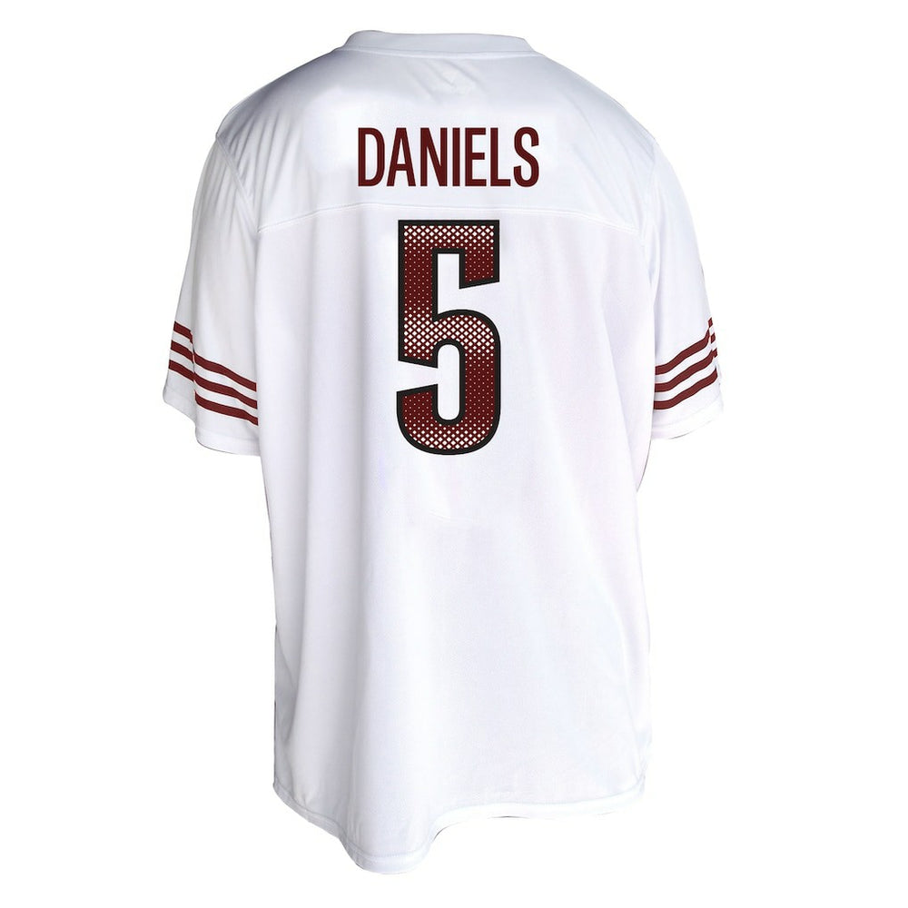 Jayden Daniels Washington Commanders Women's Plus Size Fashion Jersey - White - Fanatics