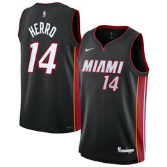 Nike Tyler Herro Miami Heat Youth Swingman Jersey Icon Edition Black