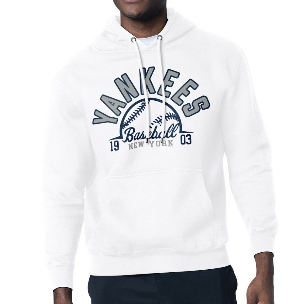 New York Yankees Starter Half Ball Team Graphic Pullover Hoodie Sale