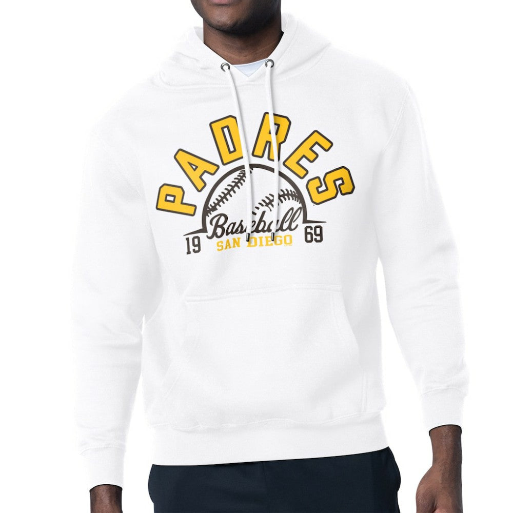 San Diego Padres Starter Half Ball Team Graphic Pullover Hoodie Sale