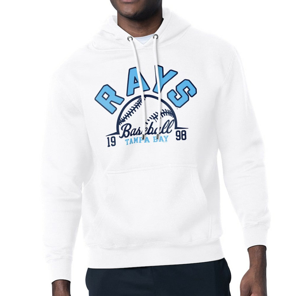 Tampa Bay Rays Starter Half Ball Team Graphic Pullover Hoodie Outlet