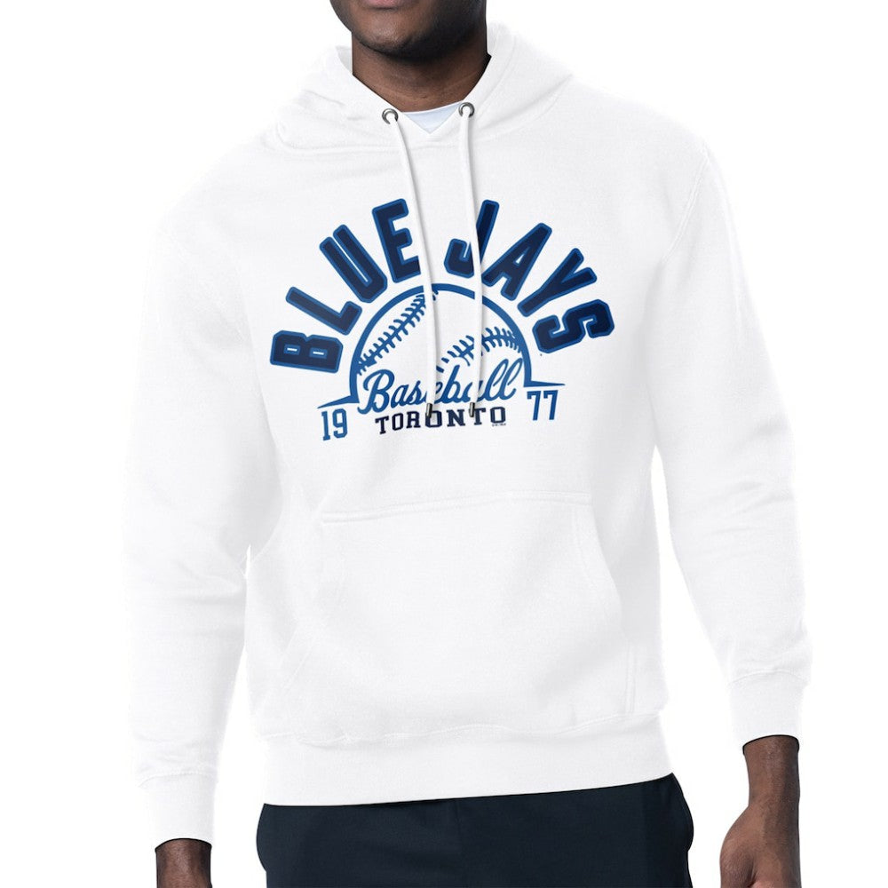 Toronto Blue Jays Starter Half Ball Team Graphic Pullover Hoodie Online