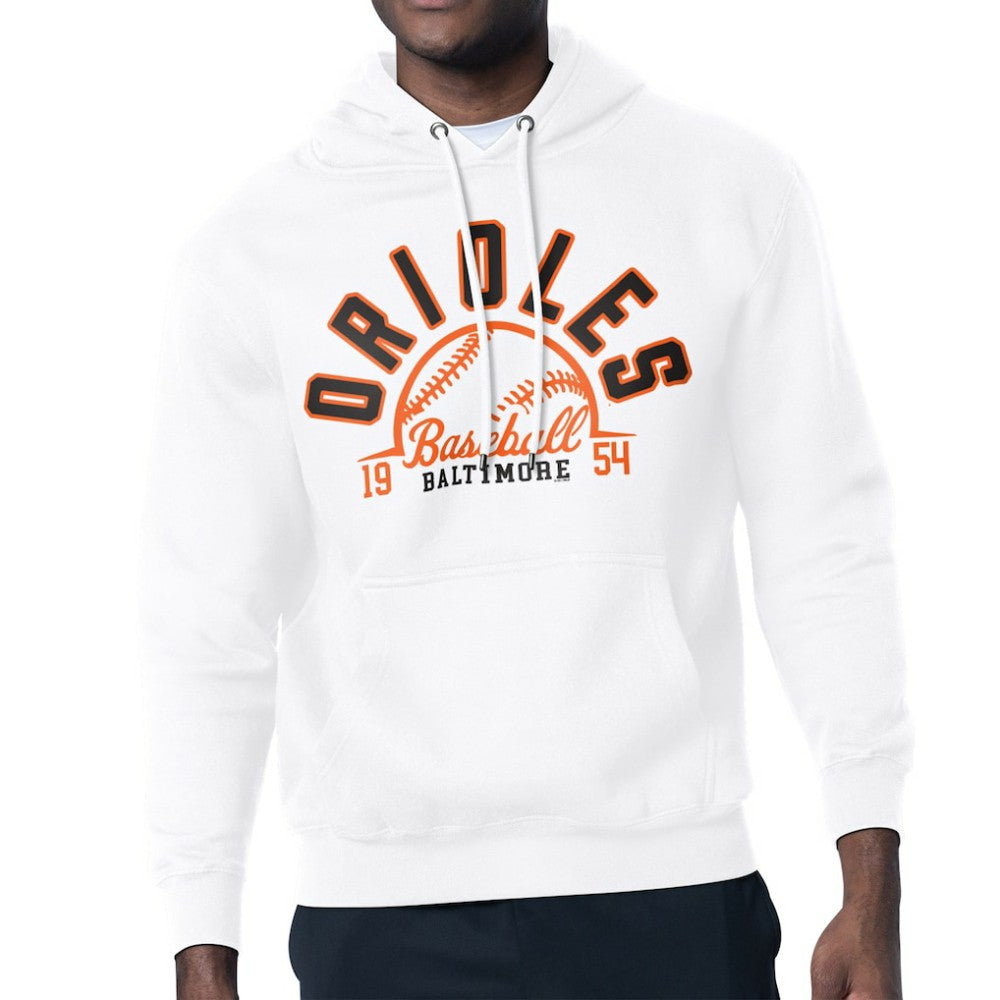 Baltimore Orioles Starter Half Ball Team Graphic Pullover Hoodie Online