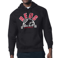 Cincinnati Reds Starter Half Ball Team Graphic Pullover Hoodie for sale