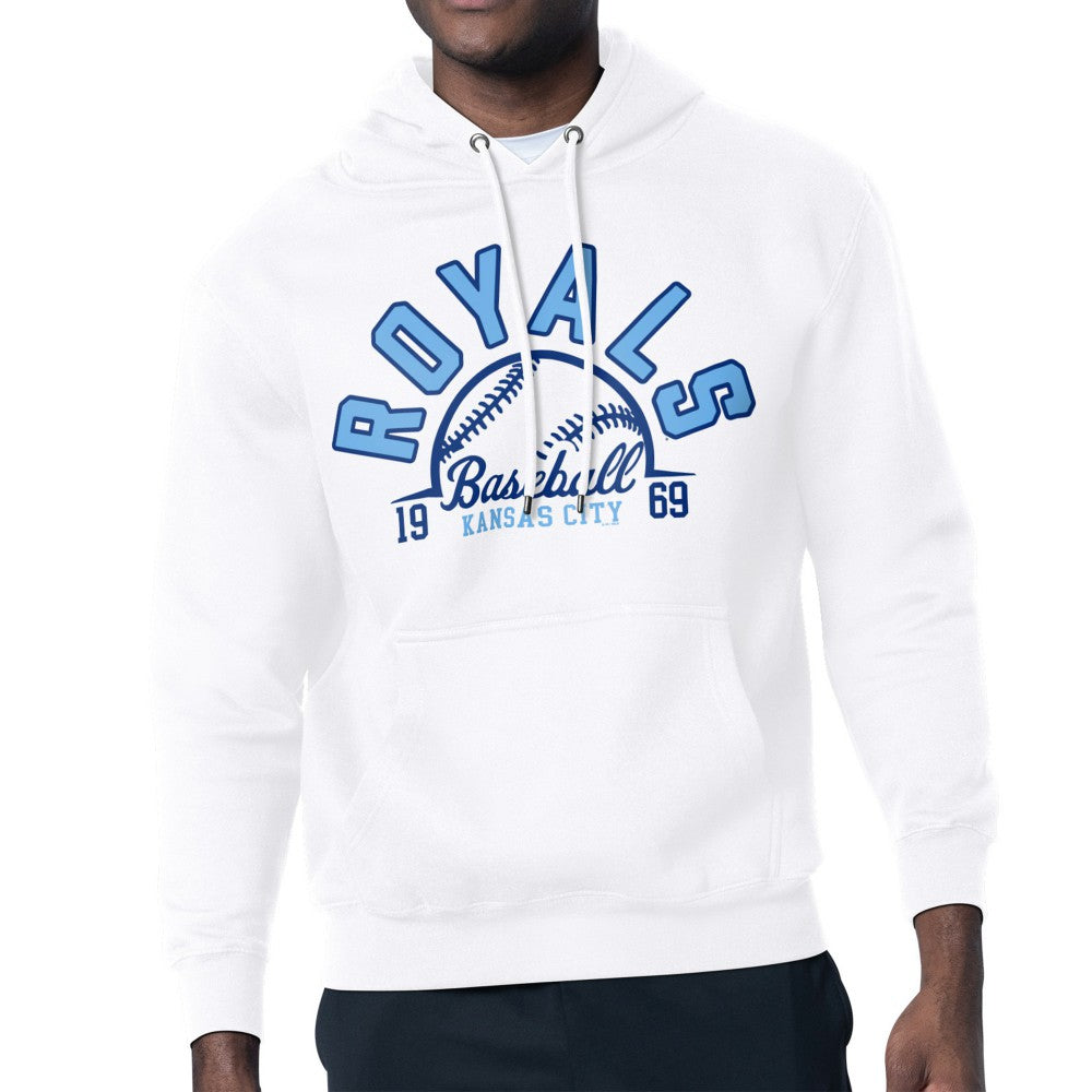 Kansas City Royals Starter Half Ball Team Graphic Pullover Hoodie Sale