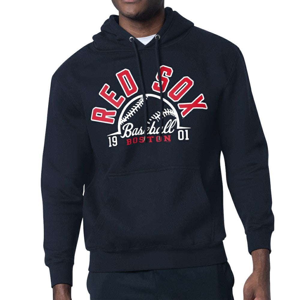 Boston Red Sox Starter Half Ball Team Graphic Pullover Hoodie Near Me