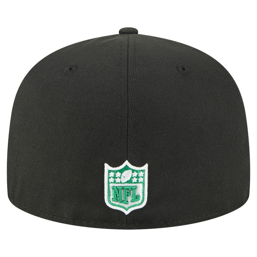 Philadelphia Eagles New Era Super Bowl LIX Champions Historic Side Patch 59FIFTY Fitted Hat - Black - NFL