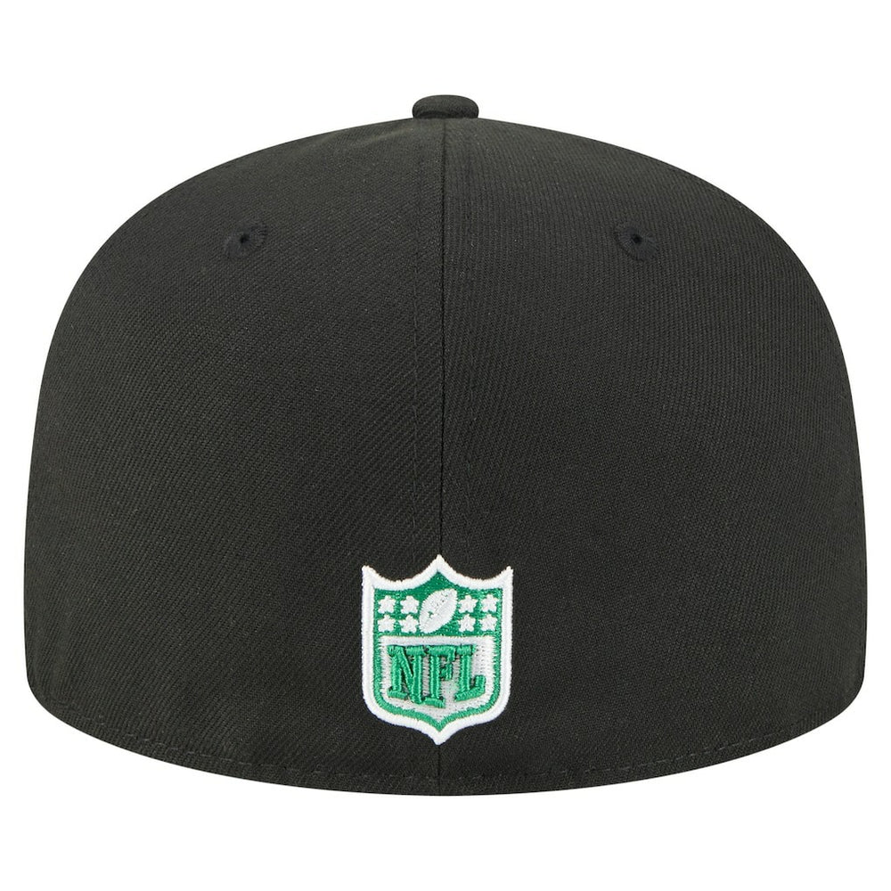 Philadelphia Eagles New Era Super Bowl LIX Champions Historic Side Patch 59FIFTY Fitted Hat - Black - NFL
