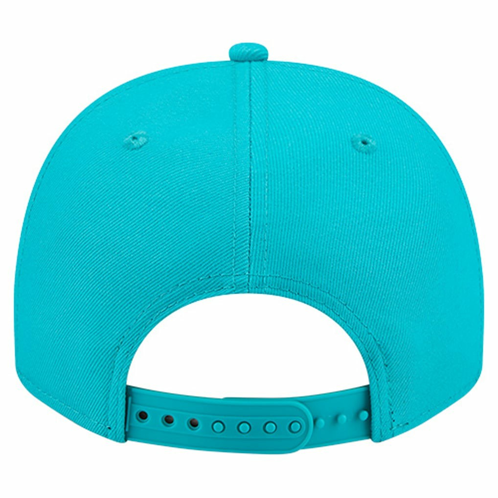 Miami Dolphins New Era Local Play A-Frame 9FIFTY Snapback Hat - Aqua - NFL