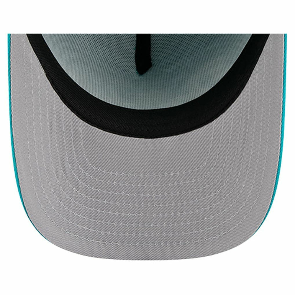 Miami Dolphins New Era Local Play A-Frame 9FIFTY Snapback Hat - Aqua - NFL