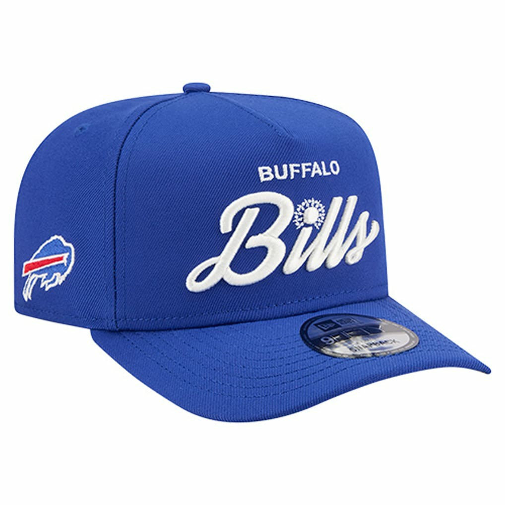 Buffalo Bills New Era Local Play A-Frame 9FIFTY Snapback Hat - Royal - NFL