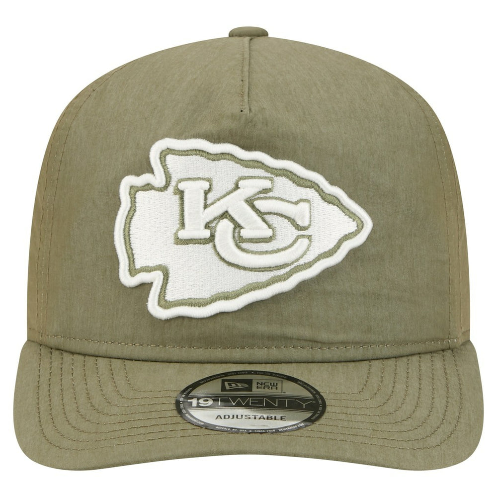Kansas City Chiefs New Era Nylon 19TWENTY Adjustable Hat - Olive - NFL