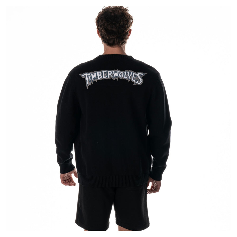 Minnesota Timberwolves The Wild Collective Unisex City Edition Full-Button Cardigan Black