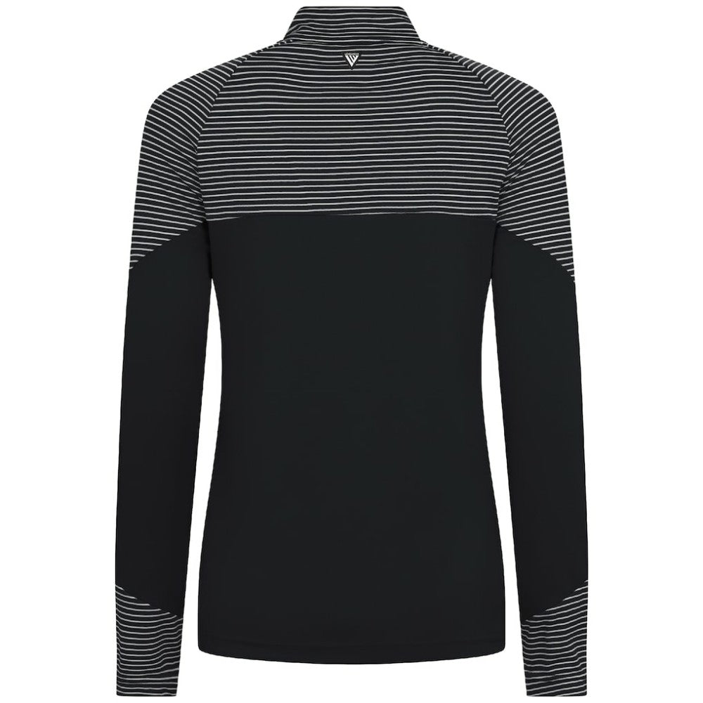 Baltimore Orioles Levelwear Women's Classic Stripes Insignia 2.0 Raglan Quarter-Zip Top Discount