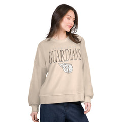Cleveland Guardians G-III 4Her by Carl Banks Women's Oversized Vet II Sweatshirt Sale