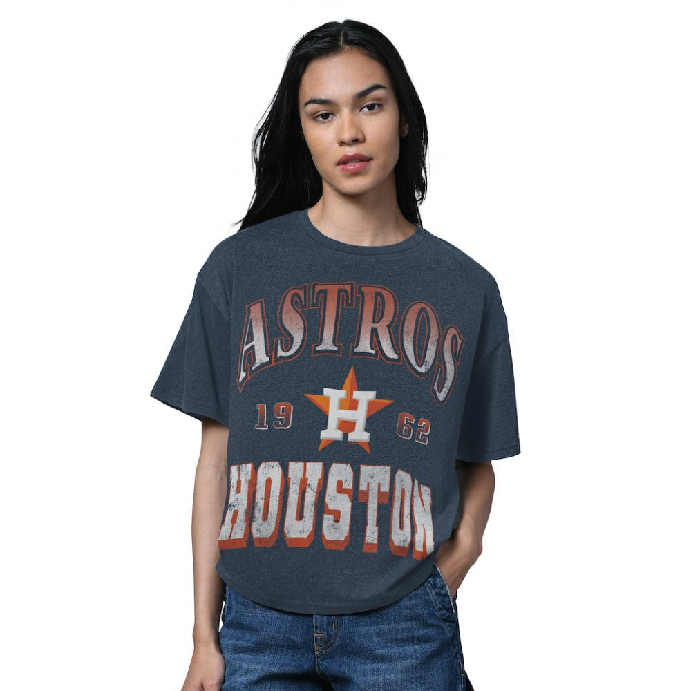Houston Astros Starter Women's Oversized Hall of Fame T-Shirt for sale