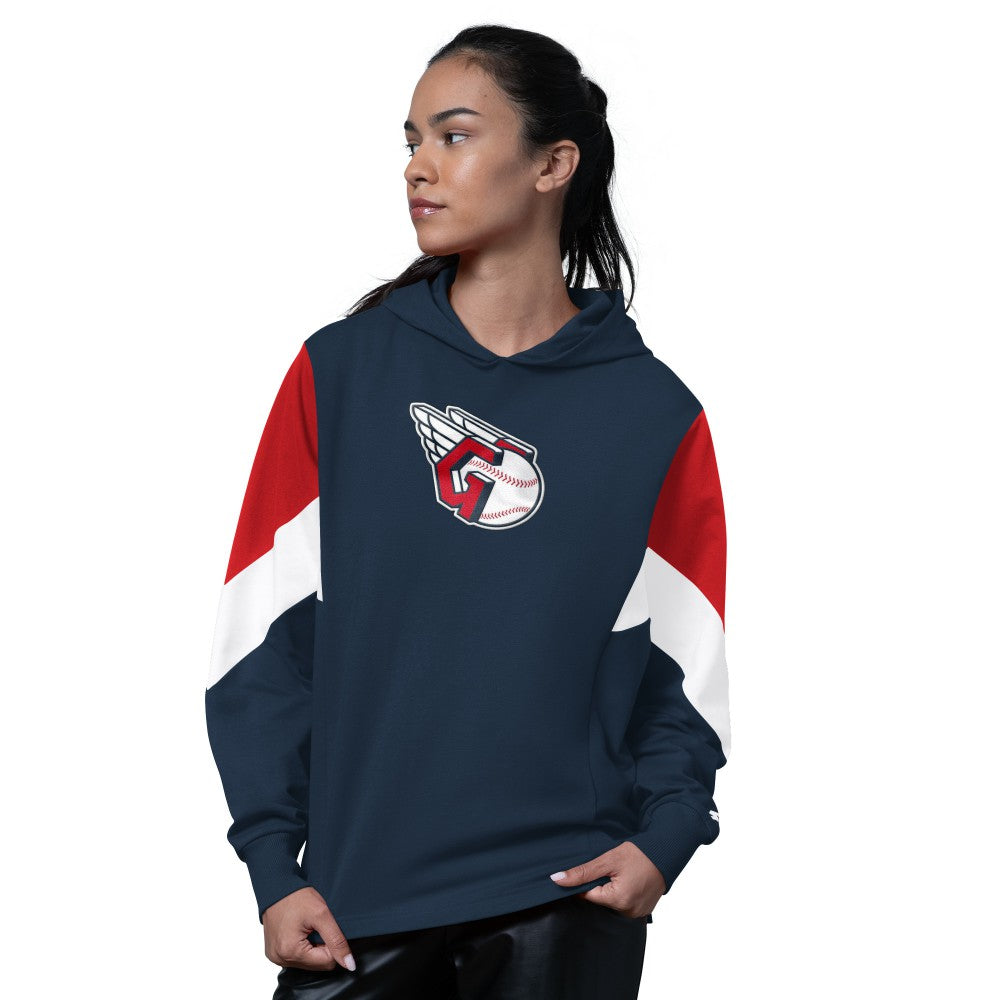 Cleveland Guardians Starter Women's Scrimmage Pullover Hoodie Online
