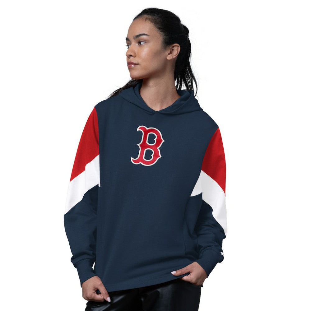 Boston Red Sox Starter Women's Scrimmage Pullover Hoodie Discount