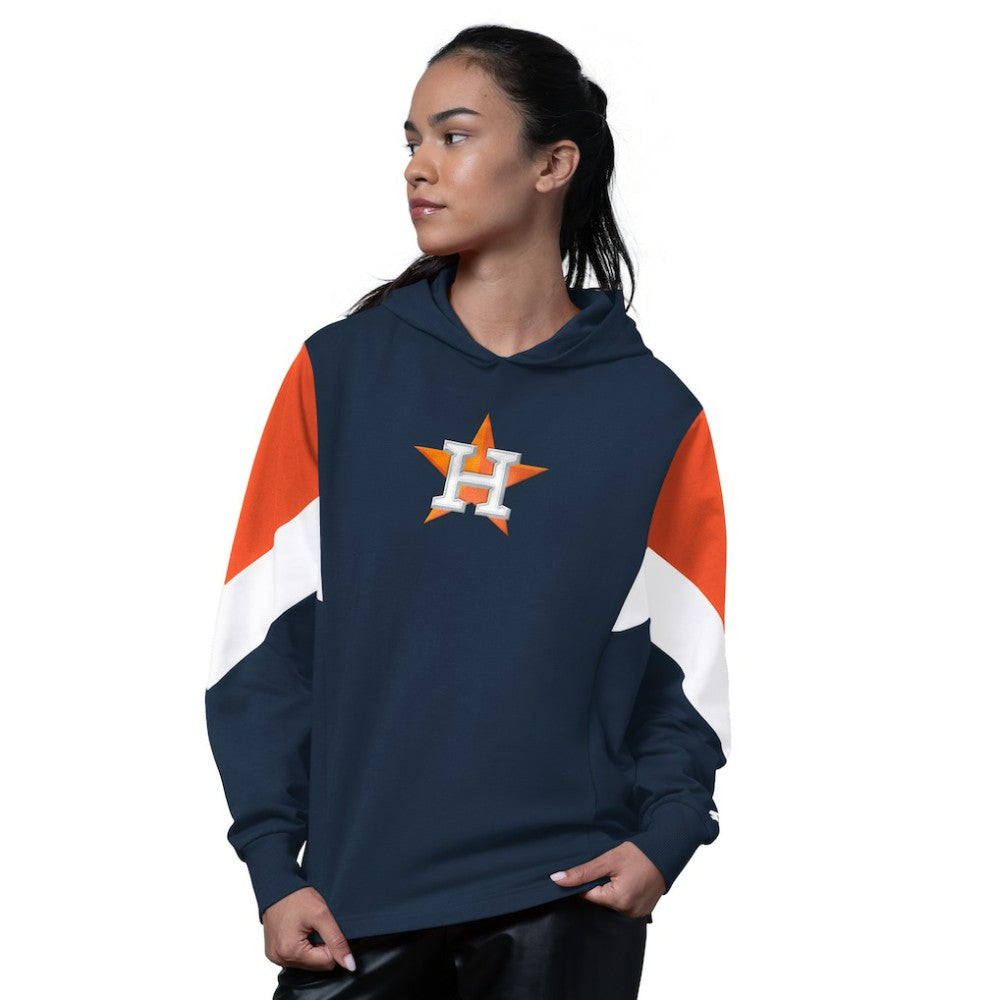 Houston Astros Starter Women's Scrimmage Pullover Hoodie Outlet