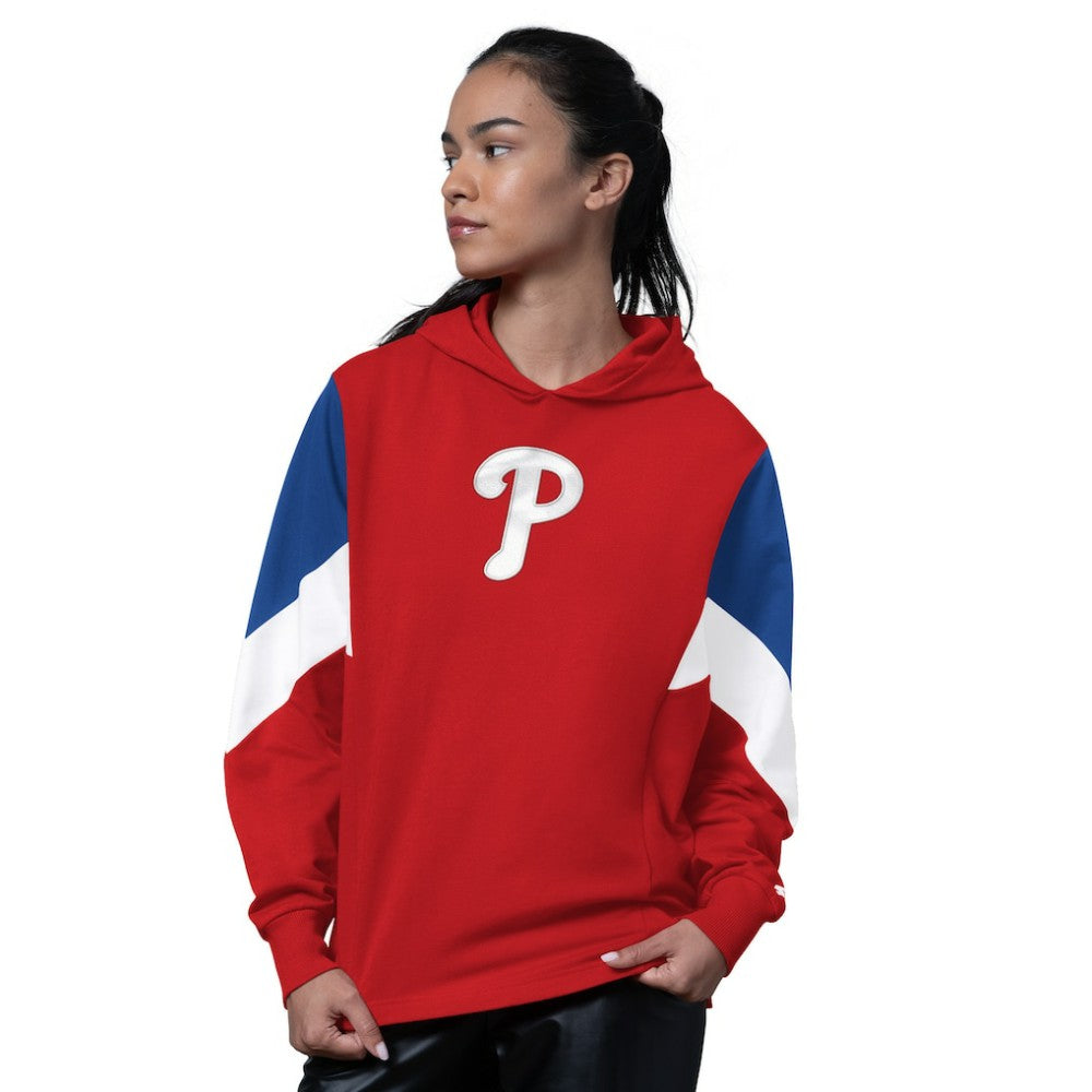 Philadelphia Phillies Starter Women's Scrimmage Pullover Hoodie Sale
