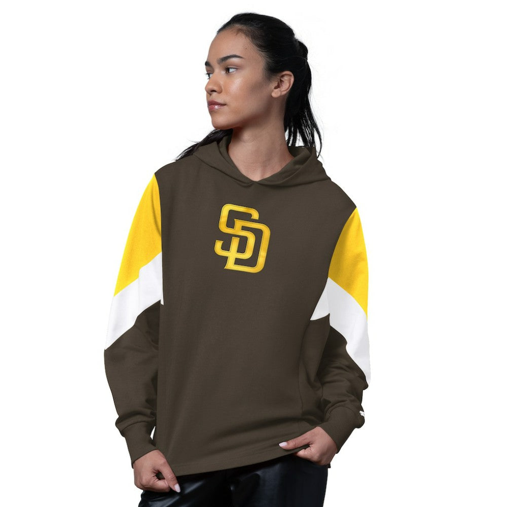 San Diego Padres Starter Women's Scrimmage Pullover Hoodie Sale