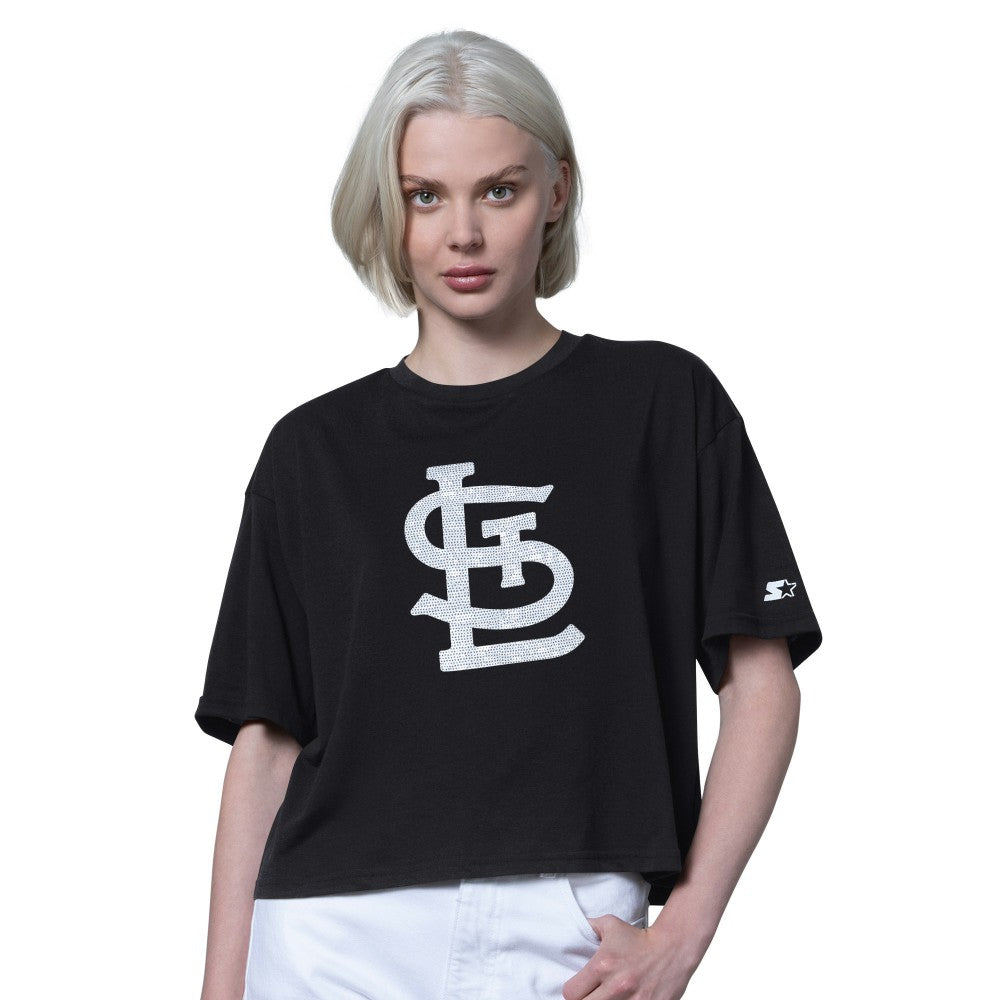 St. Louis Cardinals Starter Women's Holy Grail Boxy Cropped T-Shirt Online
