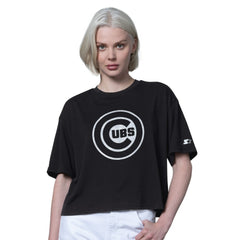 Chicago Cubs Starter Women's Holy Grail Boxy Cropped T-Shirt for sale