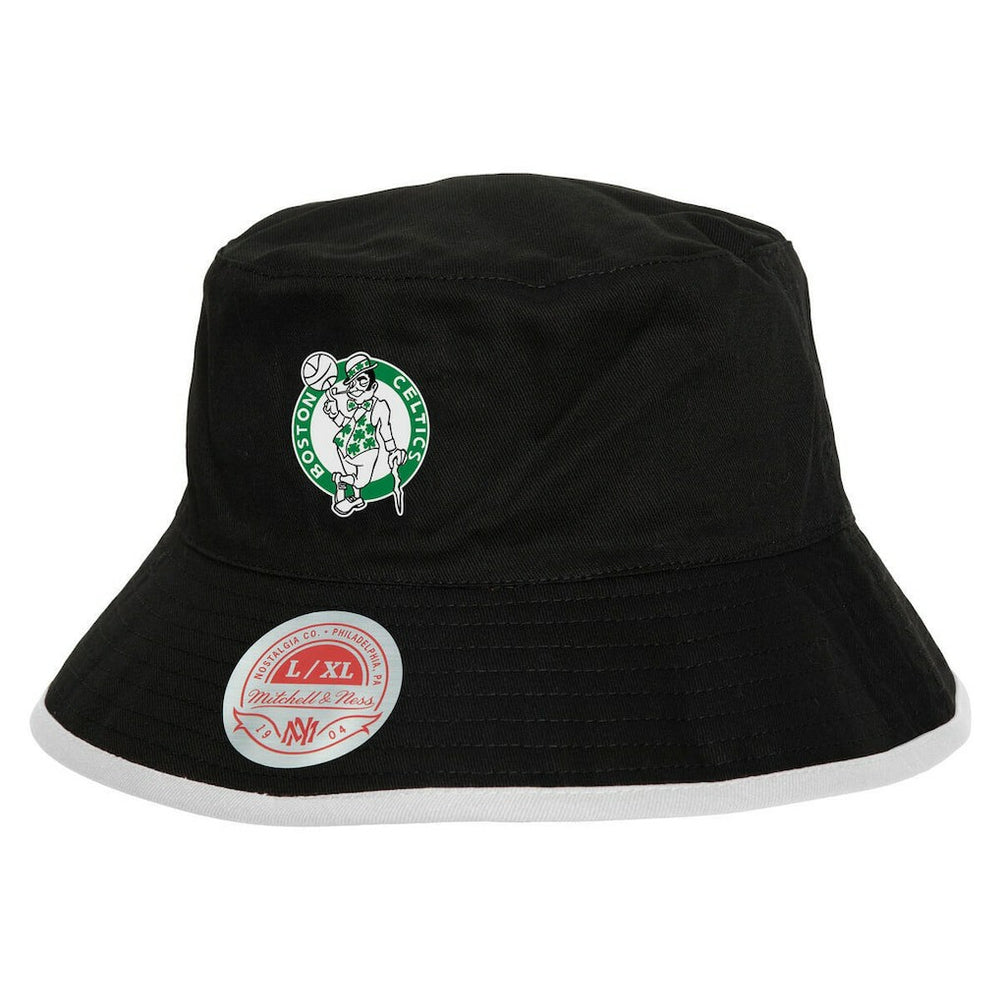 Mitchell & Ness Boston Celtics Flip It Reversible Bucket Hat Black