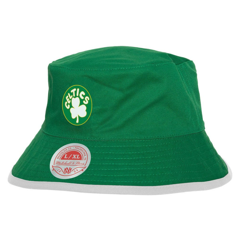 Mitchell & Ness Boston Celtics Flip It Reversible Bucket Hat Black