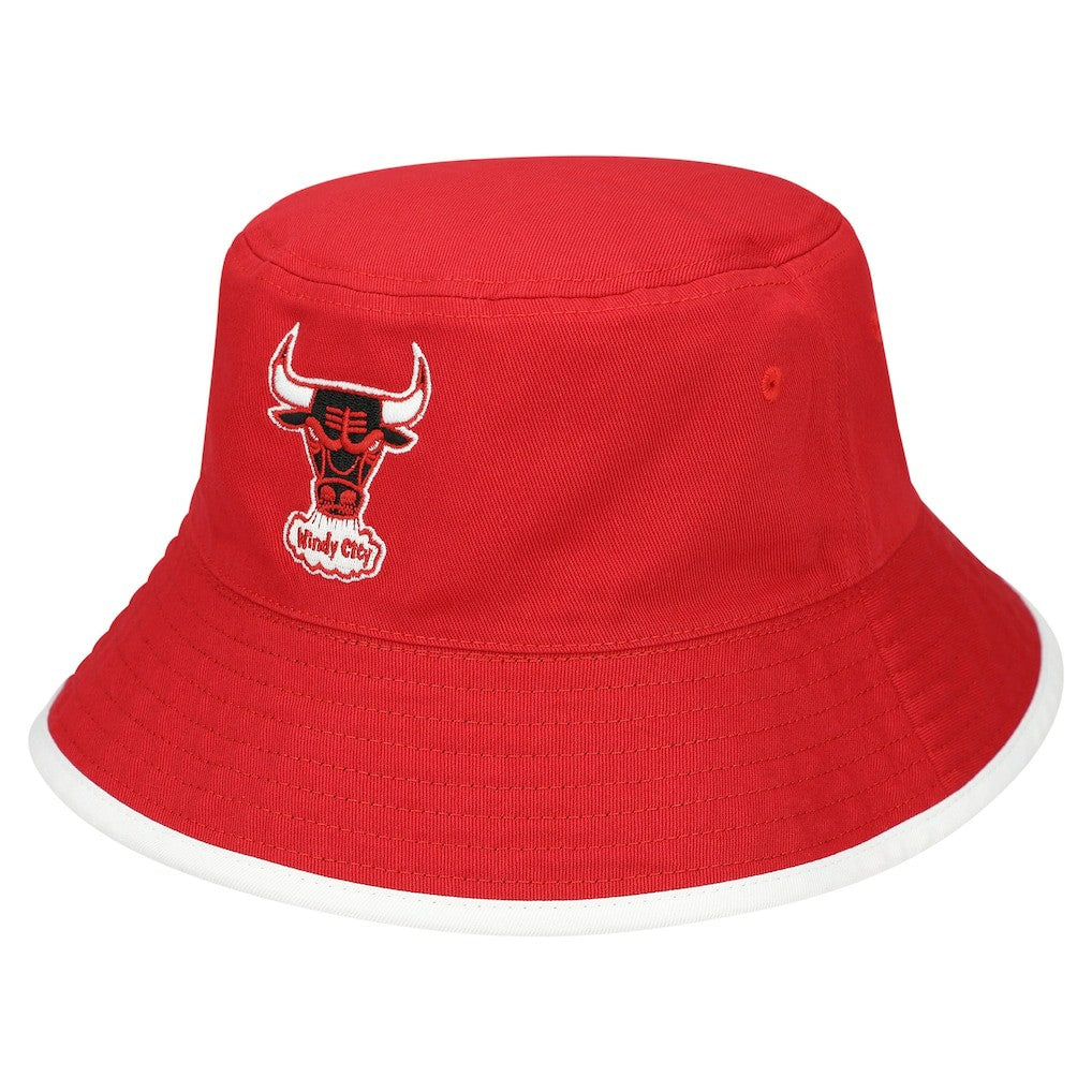 Mitchell & Ness Chicago Bulls Flip It Reversible Bucket Hat Black/Red