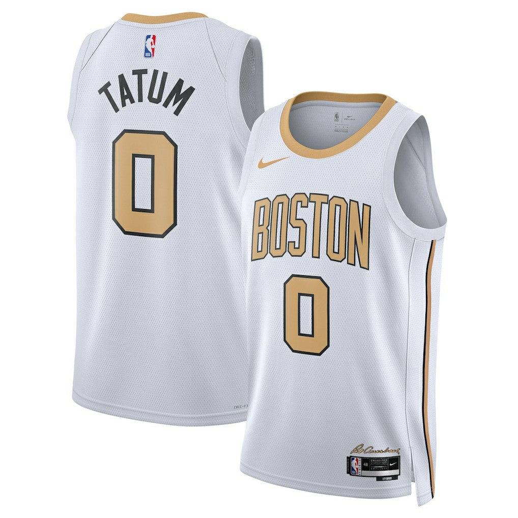 Nike Jayson Tatum Boston Celtics Unisex 2025/26 Swingman Jersey White City Edition