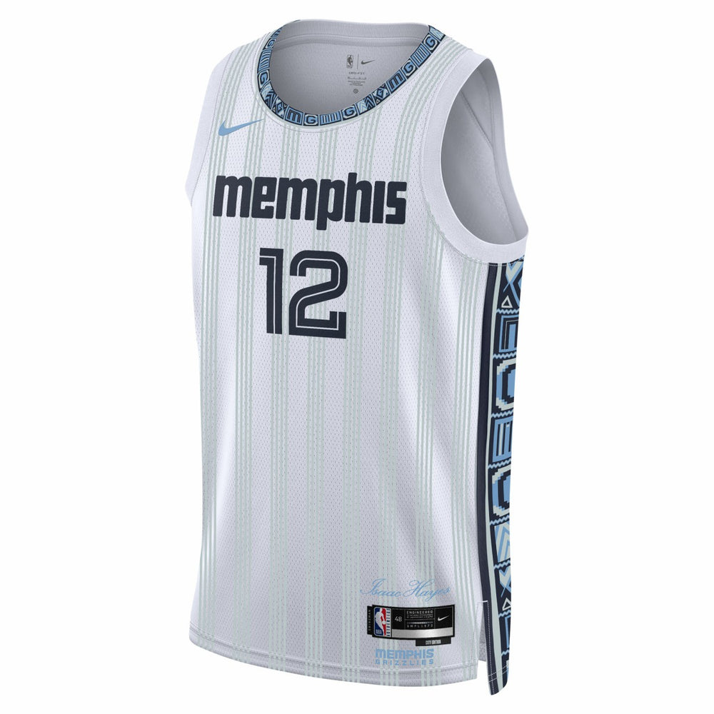 Nike Ja Morant Memphis Grizzlies Unisex 2025/26 Swingman Jersey White City Edition