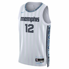 Nike Ja Morant Memphis Grizzlies Unisex 2025/26 Swingman Jersey White City Edition