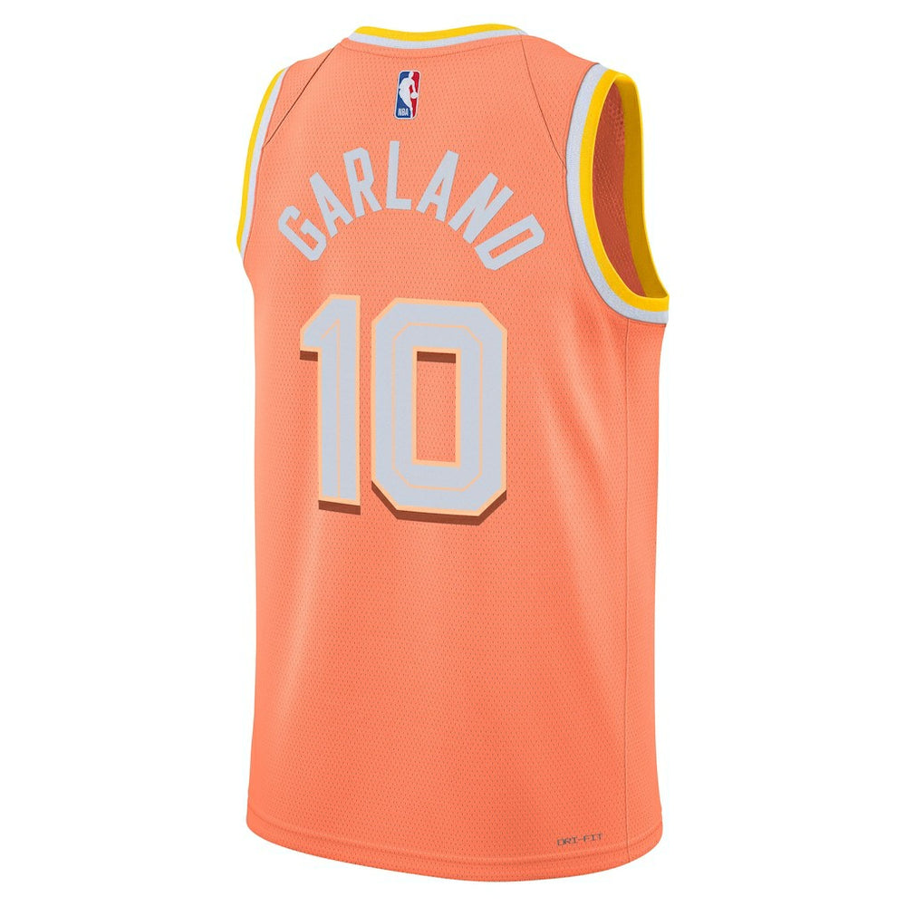 Nike Darius Garland Cleveland Cavaliers Unisex 2025/26 Swingman Jersey Orange City Edition