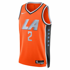 Nike Kawhi Leonard LA Clippers Unisex 2025/26 Swingman Jersey Orange City Edition