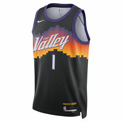 Nike Devin Booker Phoenix Suns Unisex 2025/26 Swingman Jersey Black City Edition