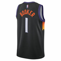 Nike Devin Booker Phoenix Suns Unisex 2025/26 Swingman Jersey Black City Edition