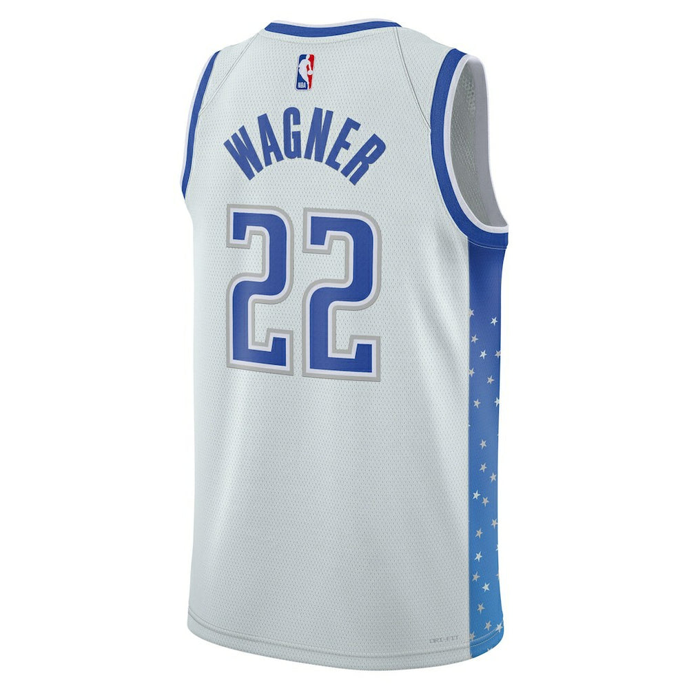 Nike Franz Wagner Orlando Magic Unisex 2025/26 Swingman Jersey Silver City Edition