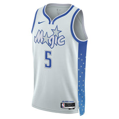 Nike Paolo Banchero Orlando Magic Unisex 2025/26 Swingman Jersey Silver City Edition