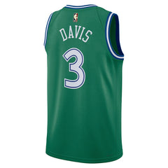 Nike Anthony Davis Dallas Mavericks Unisex Swingman Jersey Classic Editi- Green