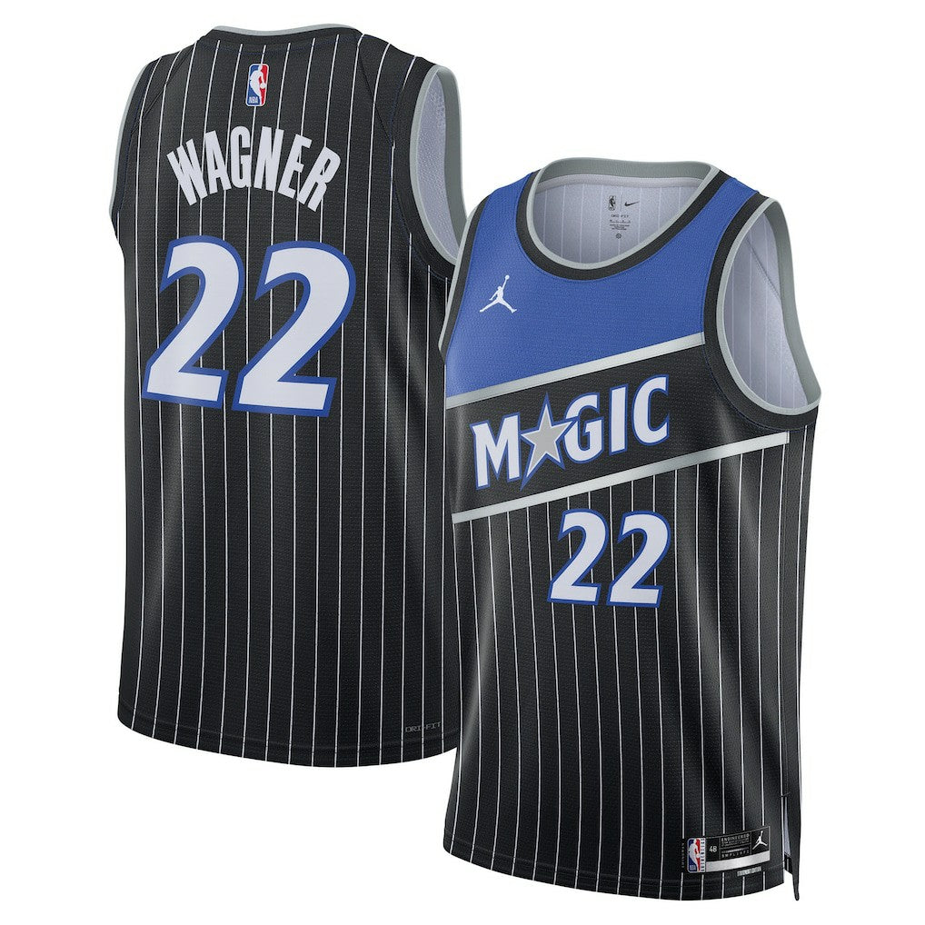 Franz Wagner Orlando Magic Jordan Brand Unisex Swingman Jersey Statement Edition Black