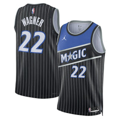 Franz Wagner Orlando Magic Jordan Brand Unisex Swingman Jersey Statement Edition Black