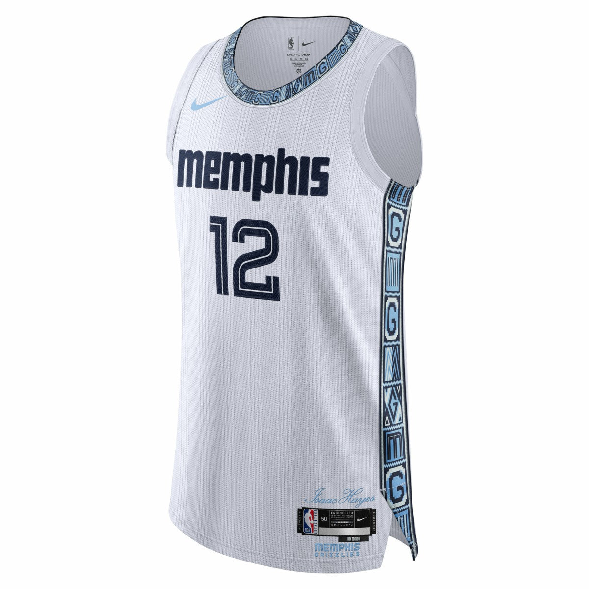 Nike Ja Morant Memphis Grizzlies Unisex 2025/26 Authentic Jersey City Edition White