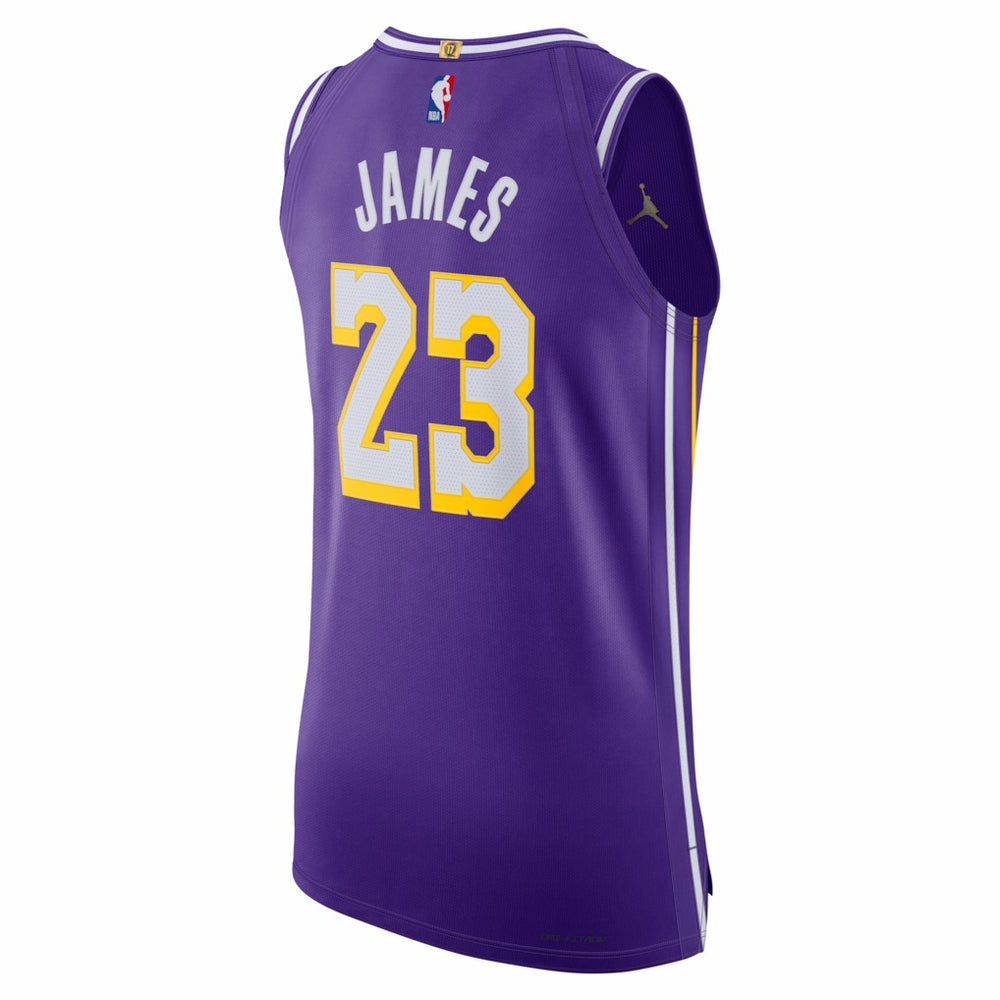 LeBron James Los Angeles Lakers Jordan Brand Unisex 2025/26 Authentic Jersey Statement Edition Purple
