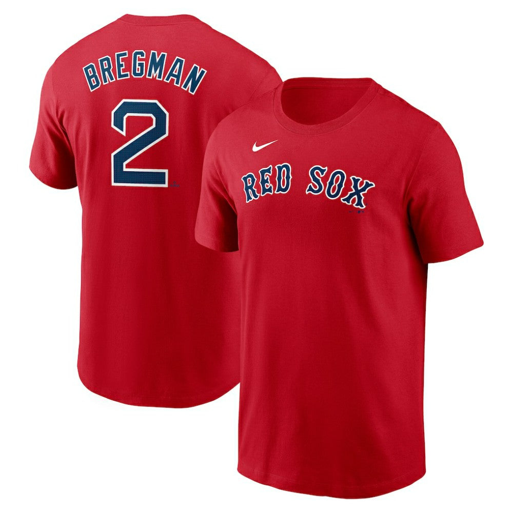 Alex Bregman Boston Red Sox Nike Fuse Name & Number T-Shirt for sale